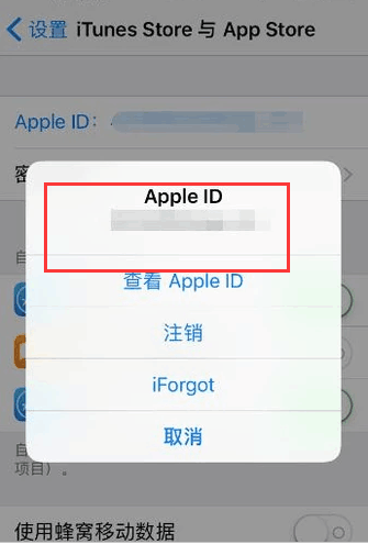 iPhone手机怎么查看Apple ID号