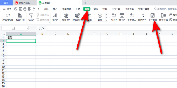 wps表格下拉没有自动填充选项怎么添加